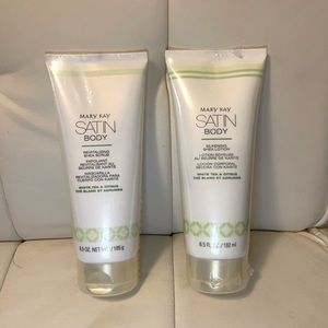 Satin Body!  Shea Scrub and Lotion